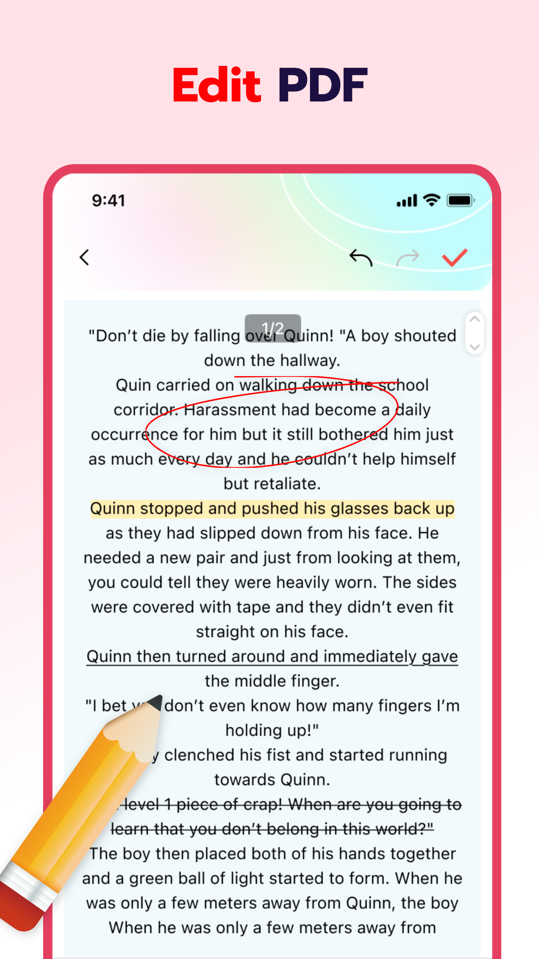 PDF Editing